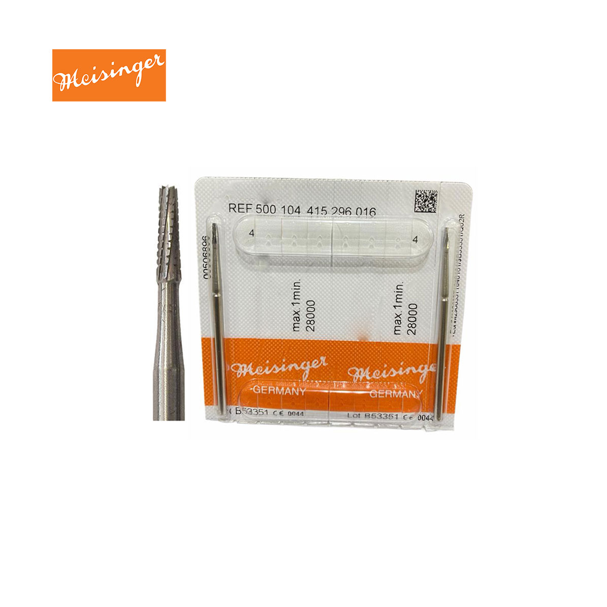Meisinger Bur Surgical Straight Fissure Humayun Dental Supplies