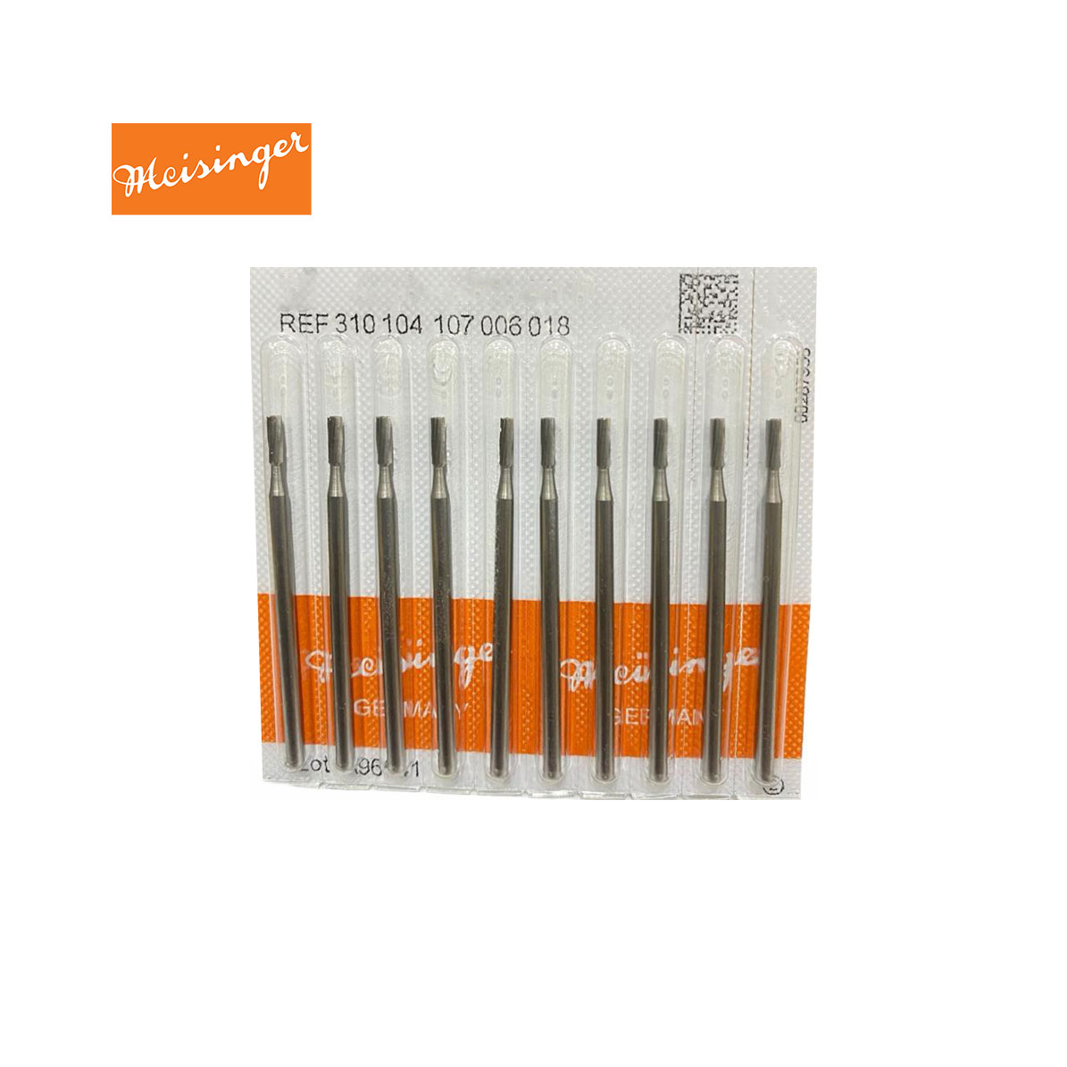 Meisinger SS HP Straight Fissure Bur Humayun Dental Supplies