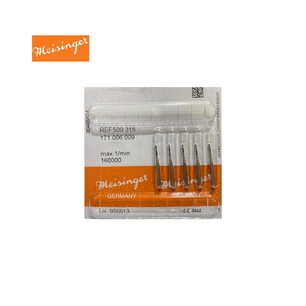 Meisinger Straight Fissure Bur Carbide FG Humayun Dental Supplies
