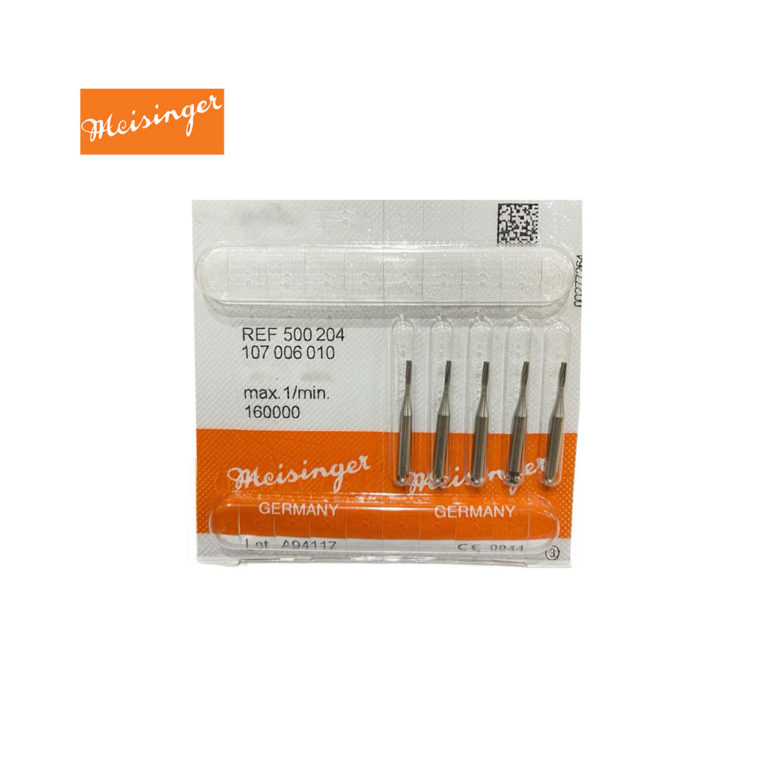 Meisinger Contra Straight Fissure Bur Humayun Dental Supplies