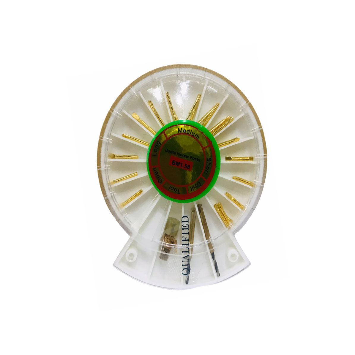 Vis De Post Dentaires En Or Plaqué - Lot De 12, Taille Moyenne M6, Pour Laboratoire Dentaire